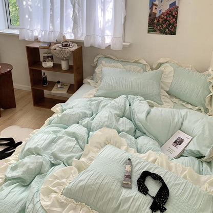 Rynx Princesscore Soft Ruffled Bedding Set