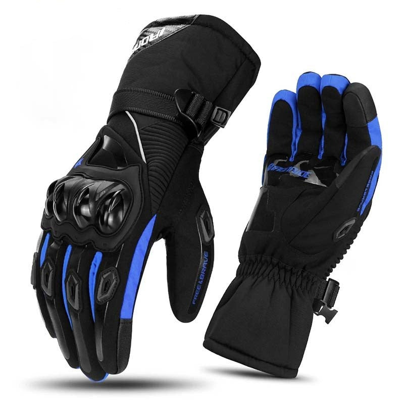 RYNX | | Waterproof Motorcycle Gloves Blue