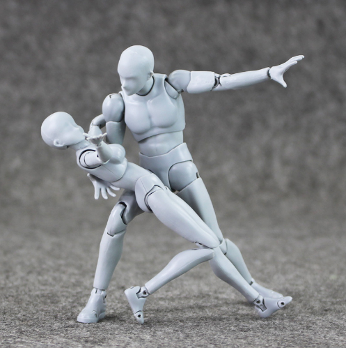 RYNX | Body-Kun - Models For Artists Male Gray