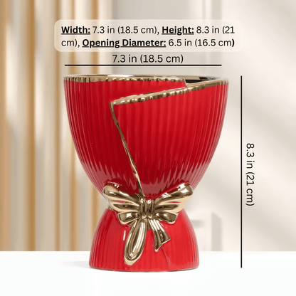 Rynx | BOLD BOW VASE | MODERN VASE