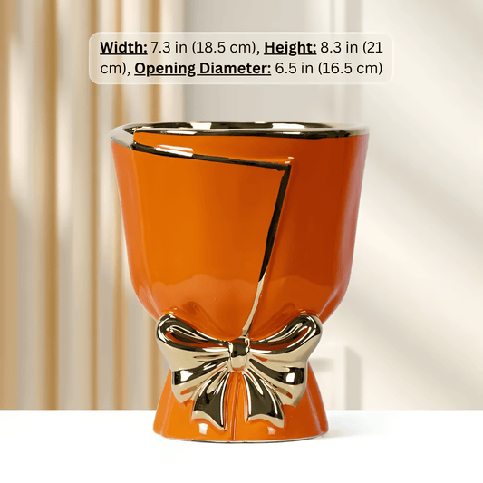 Rynx | BOLD BOW VASE | MODERN VASE