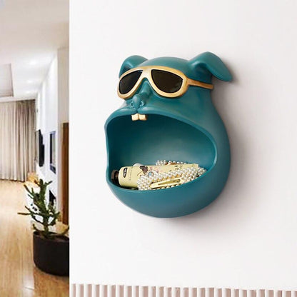 Rynx | Borox Wall Organizer | Dog with Open Mouth