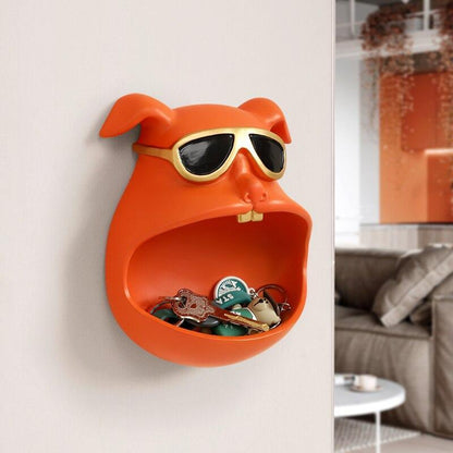 Rynx | Borox Wall Organizer | Dog with Open Mouth
