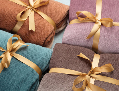 Rynx | Ombre Fringe Throw Blanket