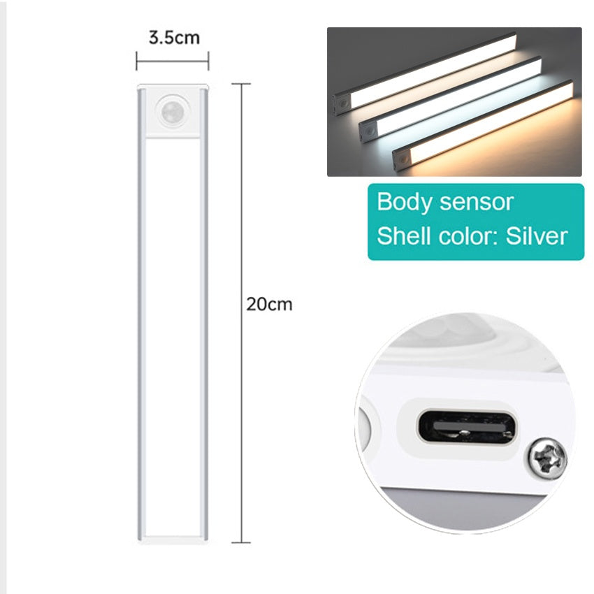 Rynx | LED Cabinet Light with Motion Sensor – Several Months on a Single Charge