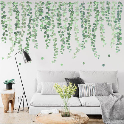 RYNX | Green Leaves Wall Stickers