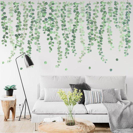 RYNX | Green Leaves Wall Stickers