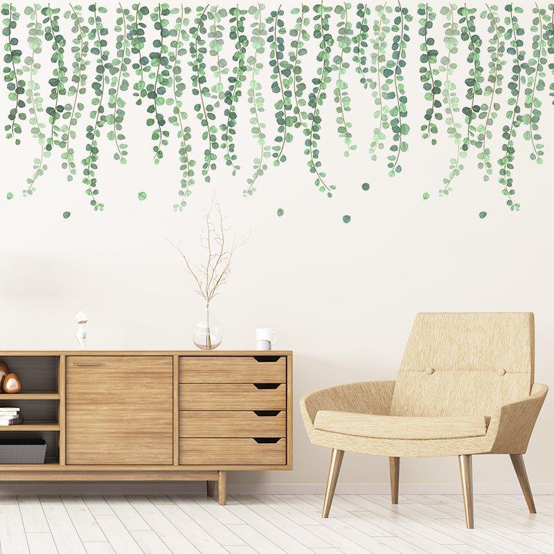 RYNX | Green Leaves Wall Stickers