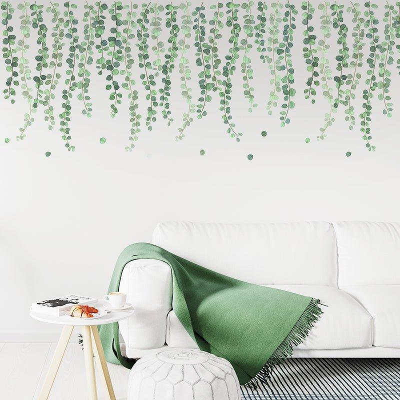 RYNX | Green Leaves Wall Stickers