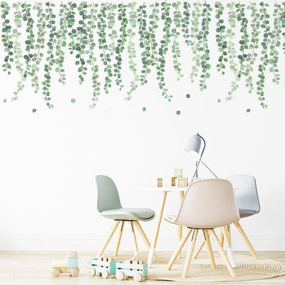RYNX | Green Leaves Wall Stickers