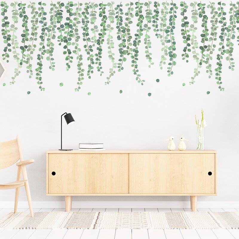 RYNX | Green Leaves Wall Stickers
