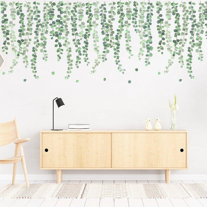RYNX | Green Leaves Wall Stickers