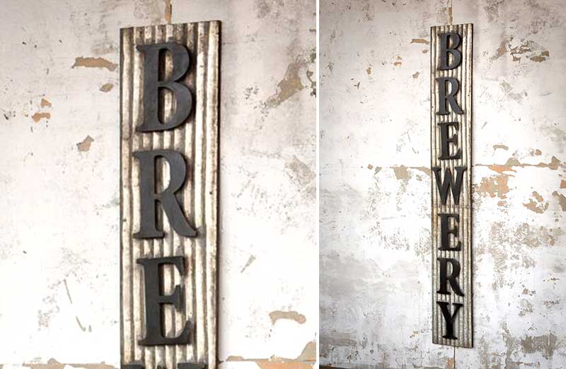 Rynx | *HUGE* Metal Brewery Sign
