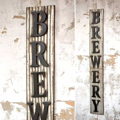 Rynx | *HUGE* Metal Brewery Sign