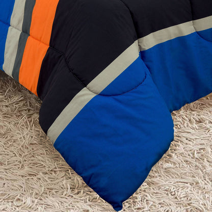 Rynx | Brooklyn Flat Rugby Stripe Bed-in-a-Bag Set