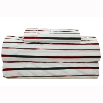 Rynx | Brooklyn Flat Rugby Stripe Bed-in-a-Bag Set