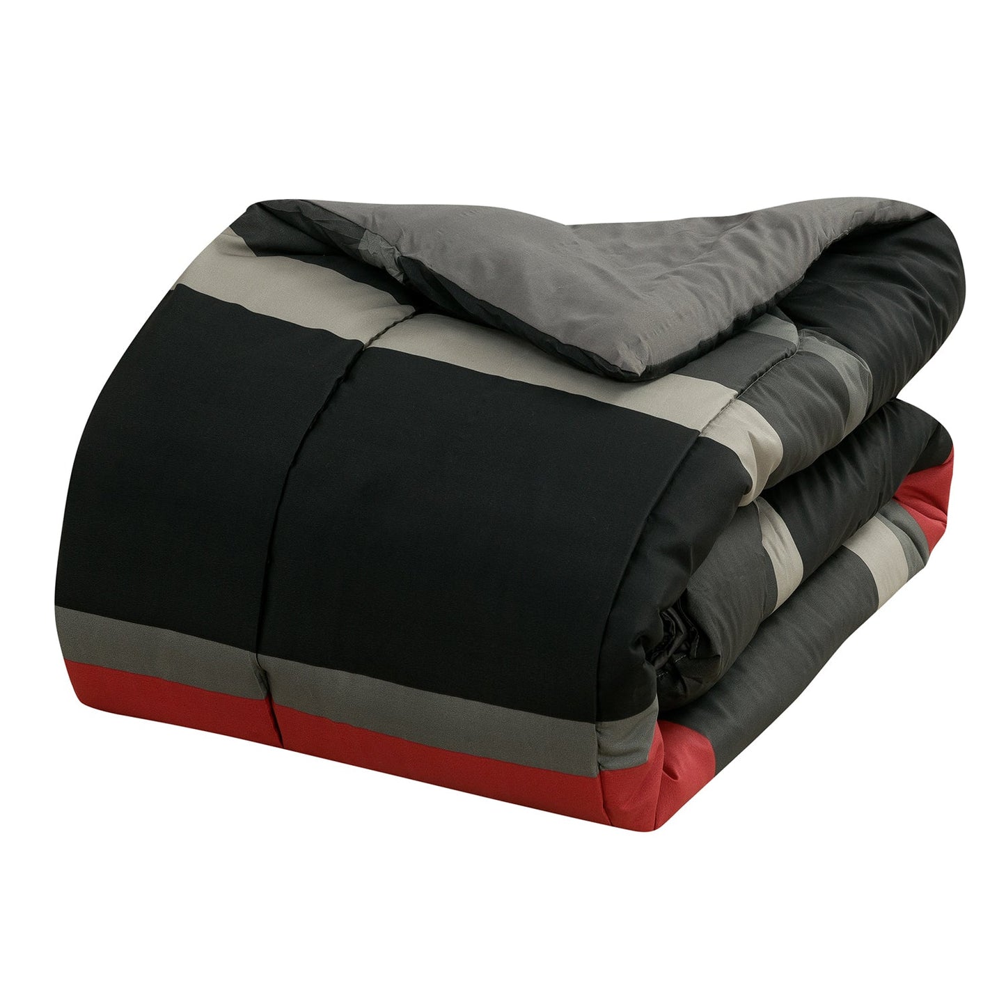 Rynx | Brooklyn Flat Rugby Stripe Bed-in-a-Bag Set