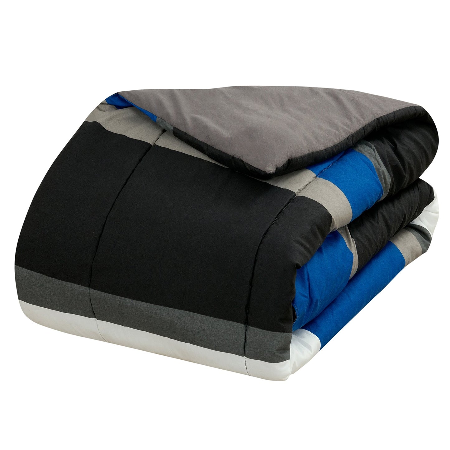 Rynx | Brooklyn Flat Rugby Stripe Bed-in-a-Bag Set
