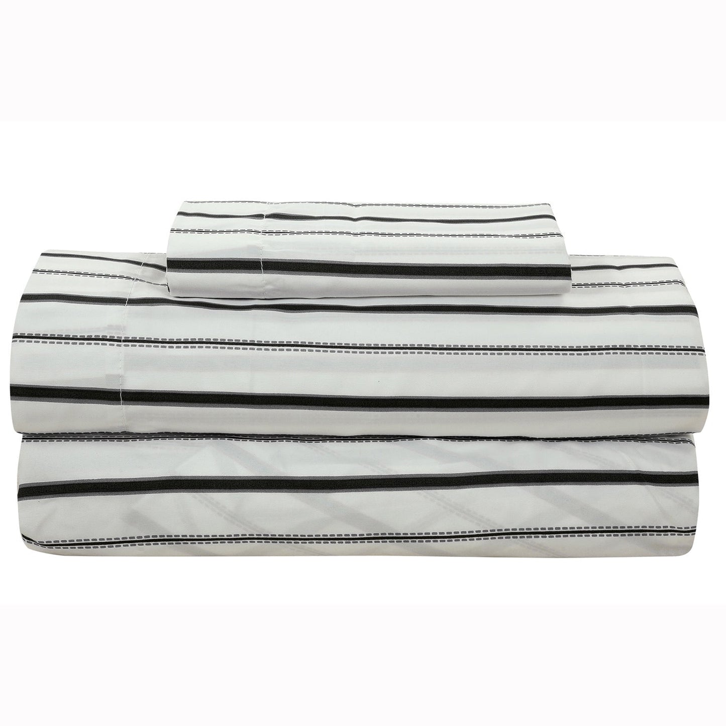 Rynx | Brooklyn Flat Rugby Stripe Bed-in-a-Bag Set