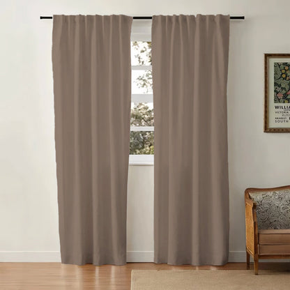 Rynx | Aira - Linen-Cotton Curtain with Soft Fabric