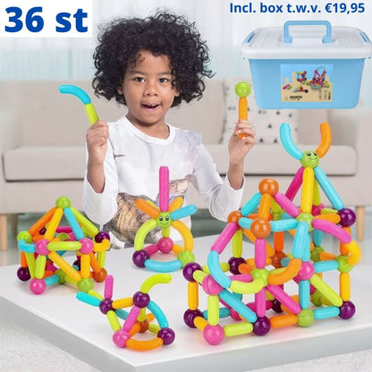 Rynx | Building Blocks | Magnetic | Inc. Free Storage Box Valued at €19.95