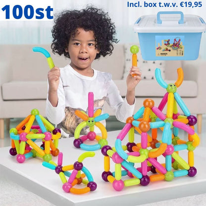 Rynx | Building Blocks | Magnetic | Inc. Free Storage Box Valued at €19.95