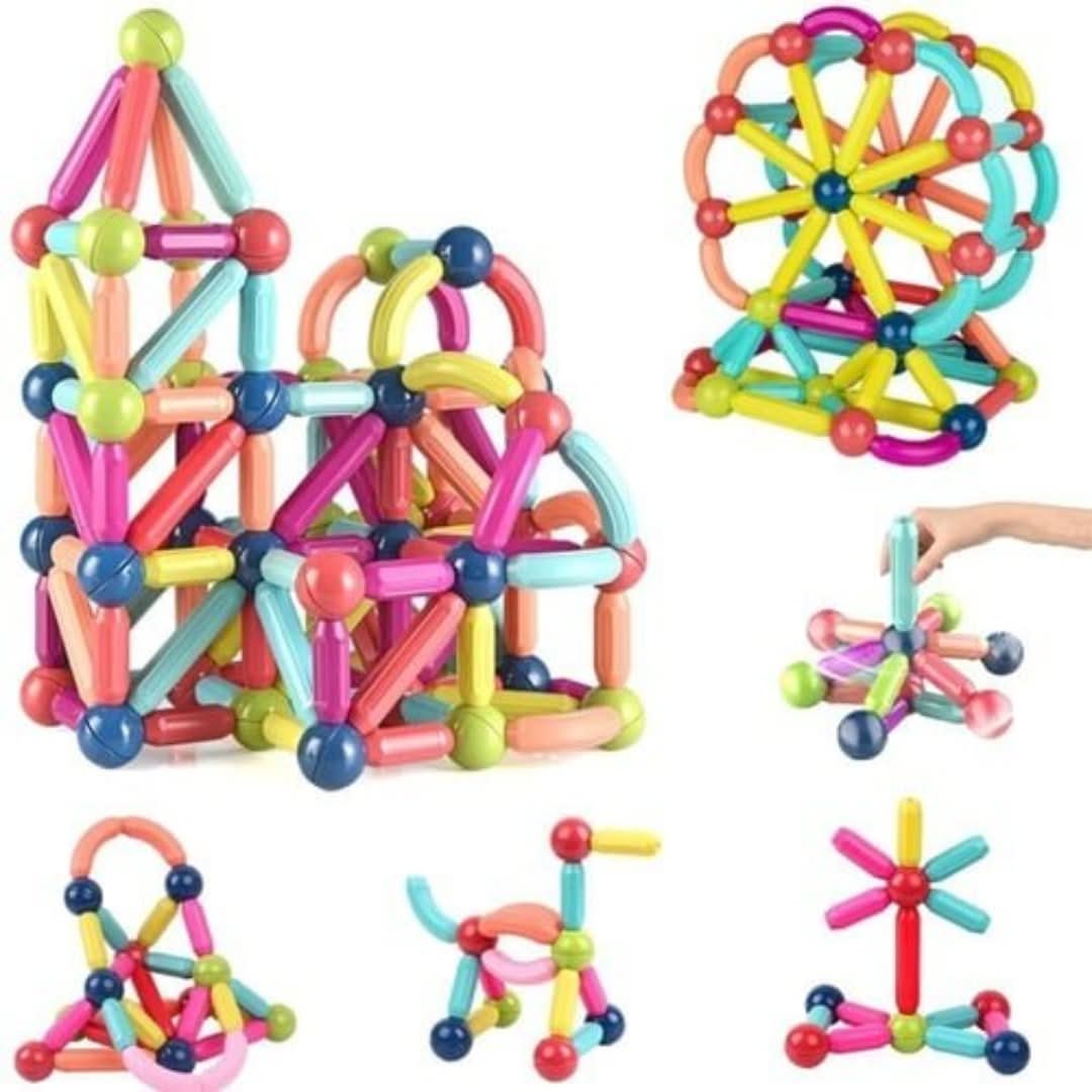 Rynx | Building Blocks | Magnetic | Inc. Free Storage Box Valued at €19.95