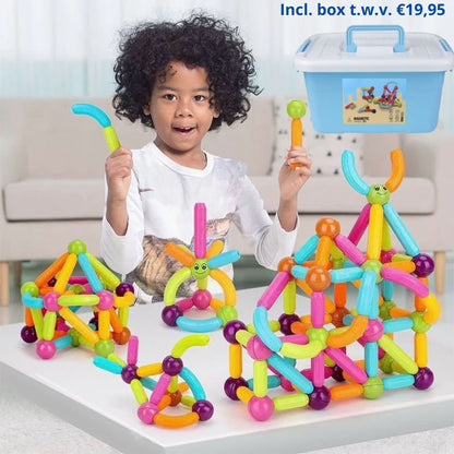 Rynx | Building Blocks | Magnetic | Inc. Free Storage Box Valued at €19.95