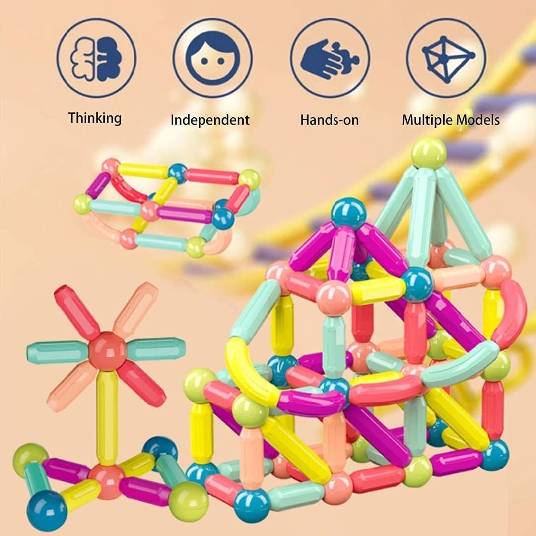 Rynx | Building Blocks | Magnetic | Inc. Free Storage Box Valued at €19.95