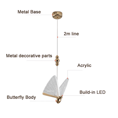 Rynx | BUTTERFLY PENDANT CEILING LIGHT | CEILING LIGHTING