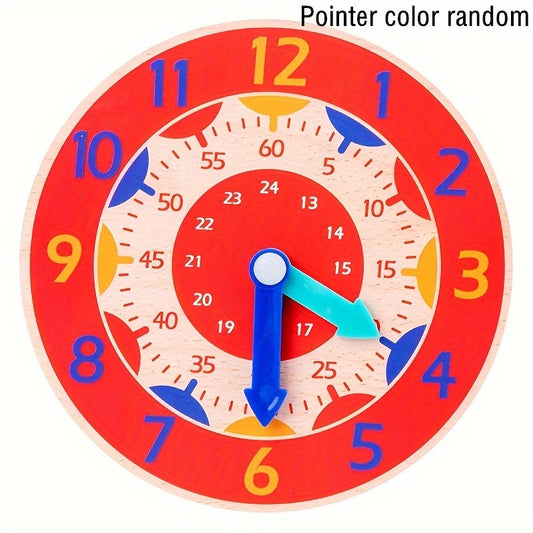 Rynx | Three Educational Clock - Play Clock for Kids to Learn Time, Perfect for Christmas and Halloween Gifts