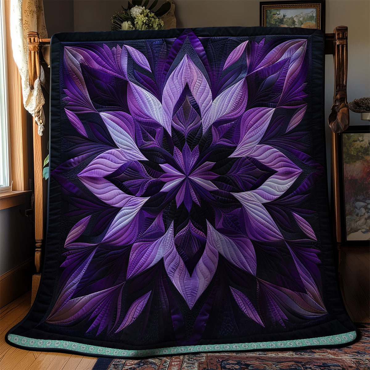 Rynx | Eternal Purple Bloom Quilt