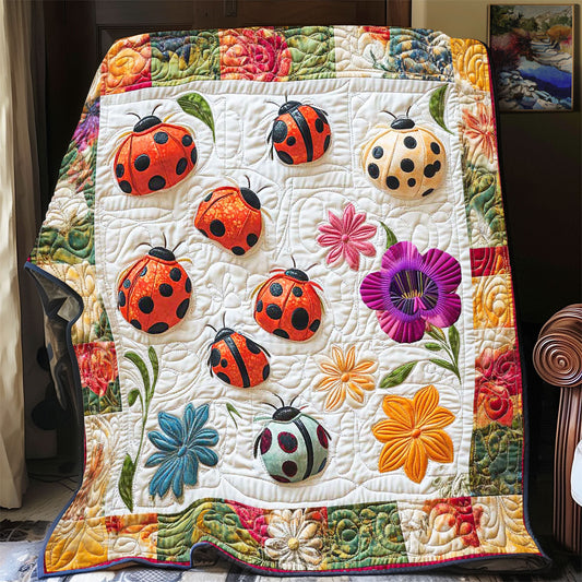 Rynx | Floral Sweet Ladybug Quilt