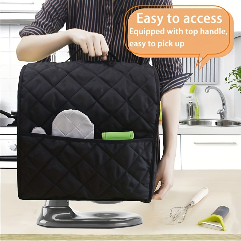 Rynx | Stand Mixer Cover for KitchenAid - Dust Proof Cover with Accessory Storage Pockets and Handles - Fits All Tilt Head and Bowl Lift Models (4.5-5 Quart)