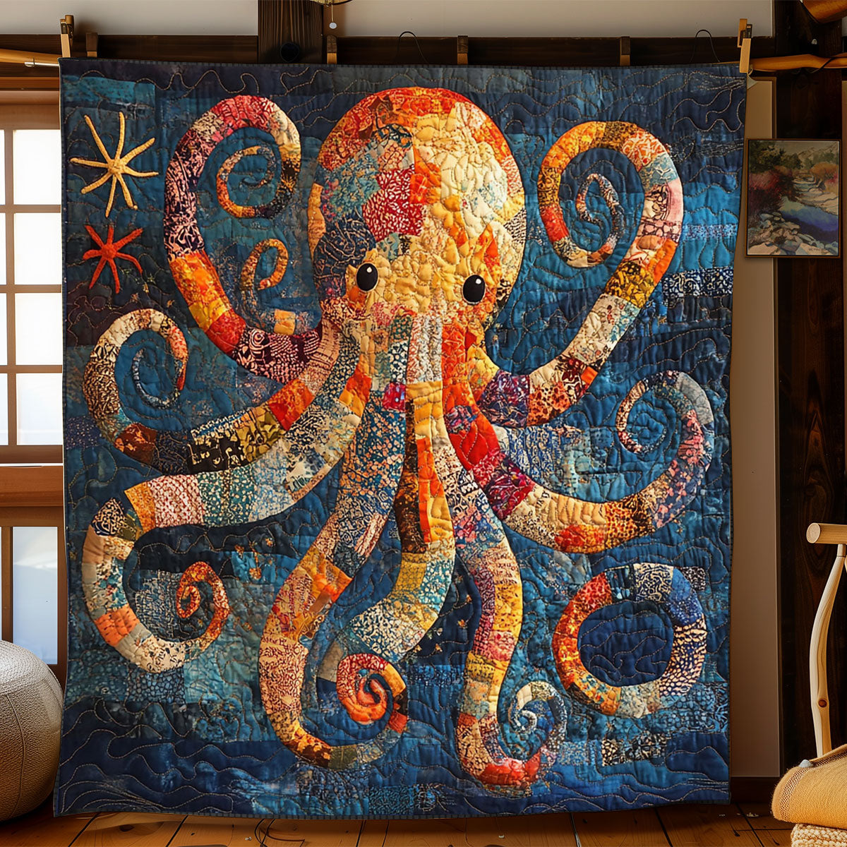 Rynx | Patchwork-Octopus-Blanket