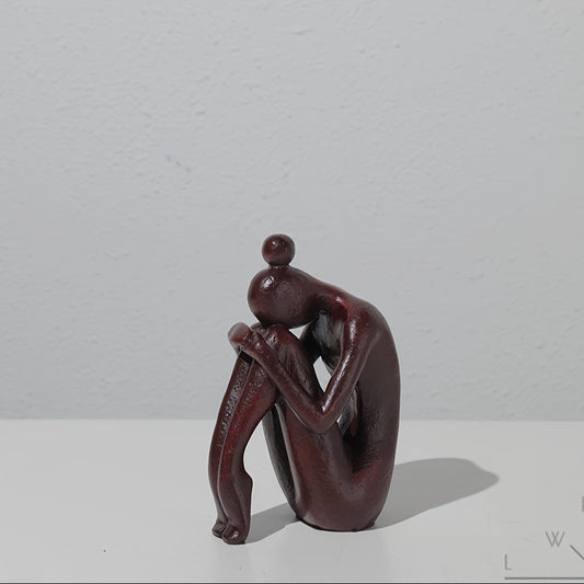 Rynx | AbstractSculpt - Modern Figure Bookends for Home & Office
