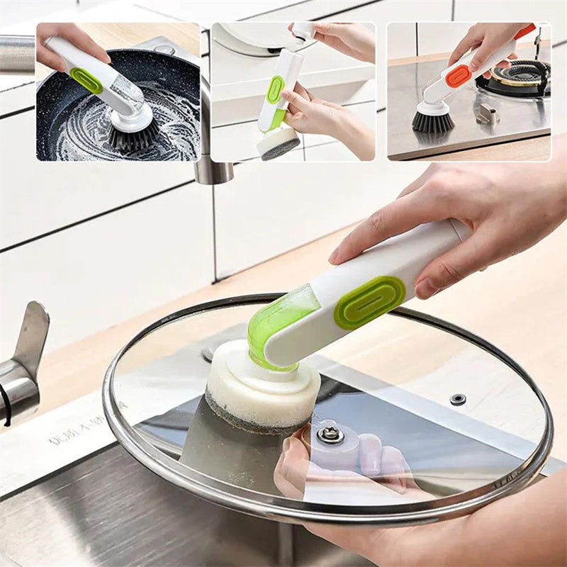 Rynx | Versatile liquid-filled cleaning brush