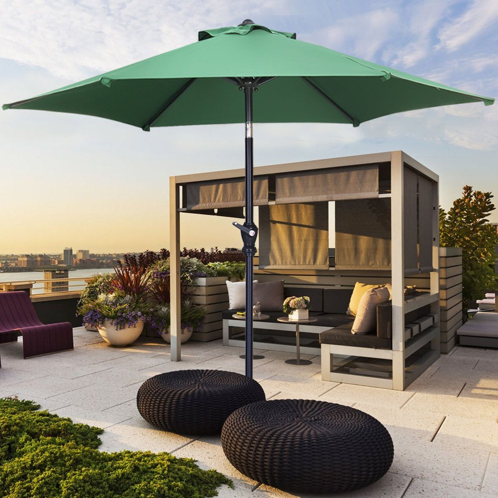 Rynx | 7.5FT Patio Umbrella with Push Button Tilt and Crank