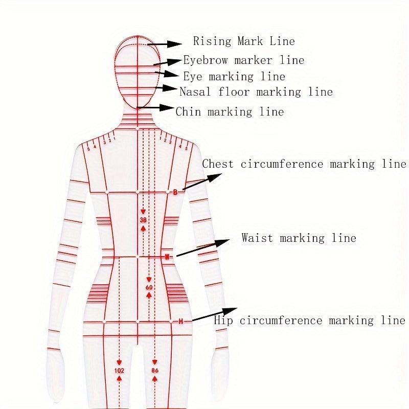 Rynx | Fashion Designer's Acrylic Sketch Line - Ultimate Guide for Human Figures and Clothing Designs