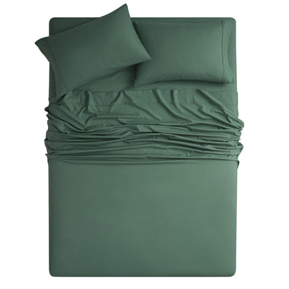 Rynx | Bamboo 2000 Thread Count 6-Piece Luxury Sheet Set - Organic, Cooling, 16 Inch Deep Pocket, Egyptian Luxury with Bonus Pillowcases - Shrink and Fade Resistant