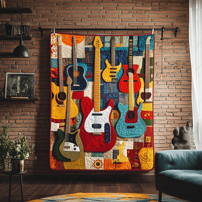 Rynx | Colorful Guitar Quilt