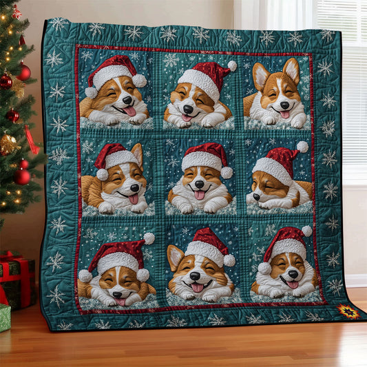 Rynx | Santa Corgi Blanket