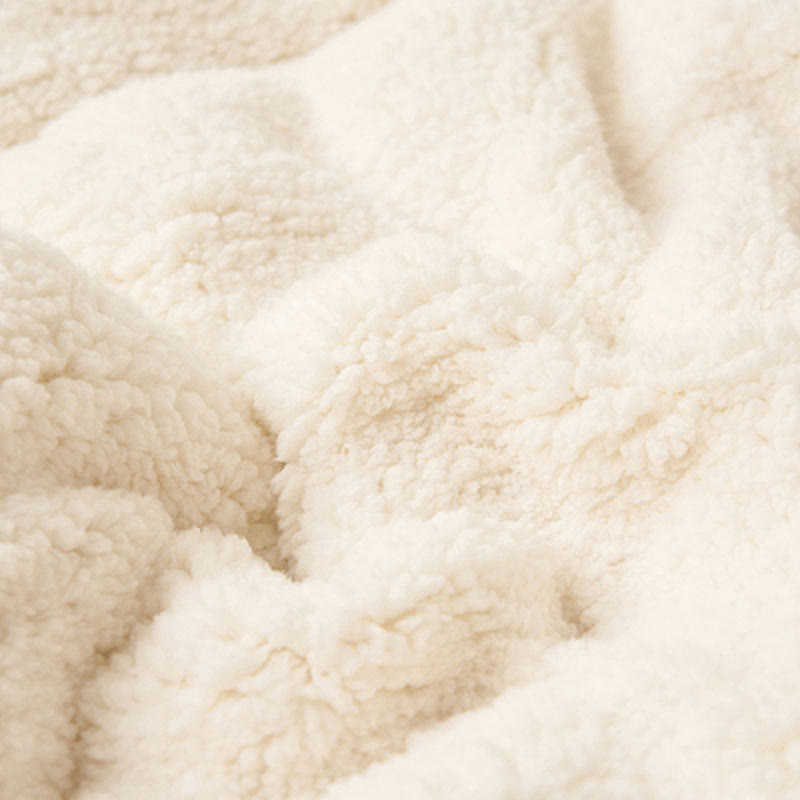 Rynx | Solid thick double-sided velvet cube blanket