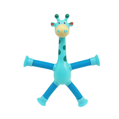 Rynx | Telescopic Giraffe Toy with Suction Cup