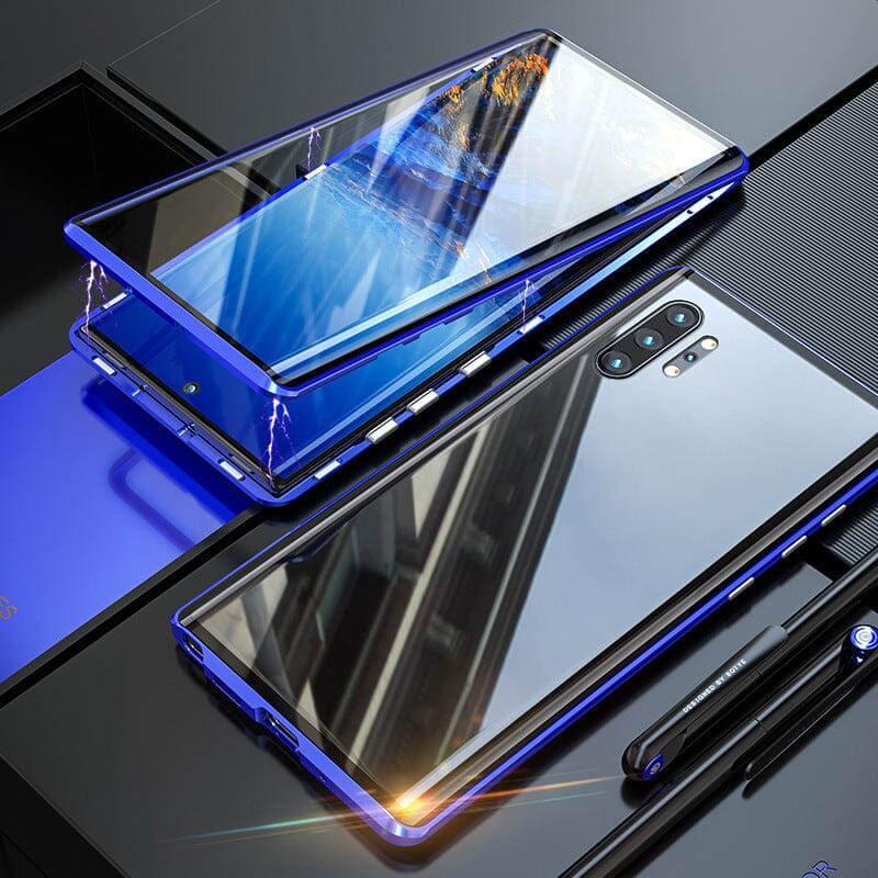 Rynx | Magnetic tempered glass double-sided phone case for Samsung