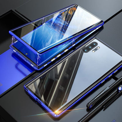 Rynx | Magnetic tempered glass double-sided phone case for Samsung