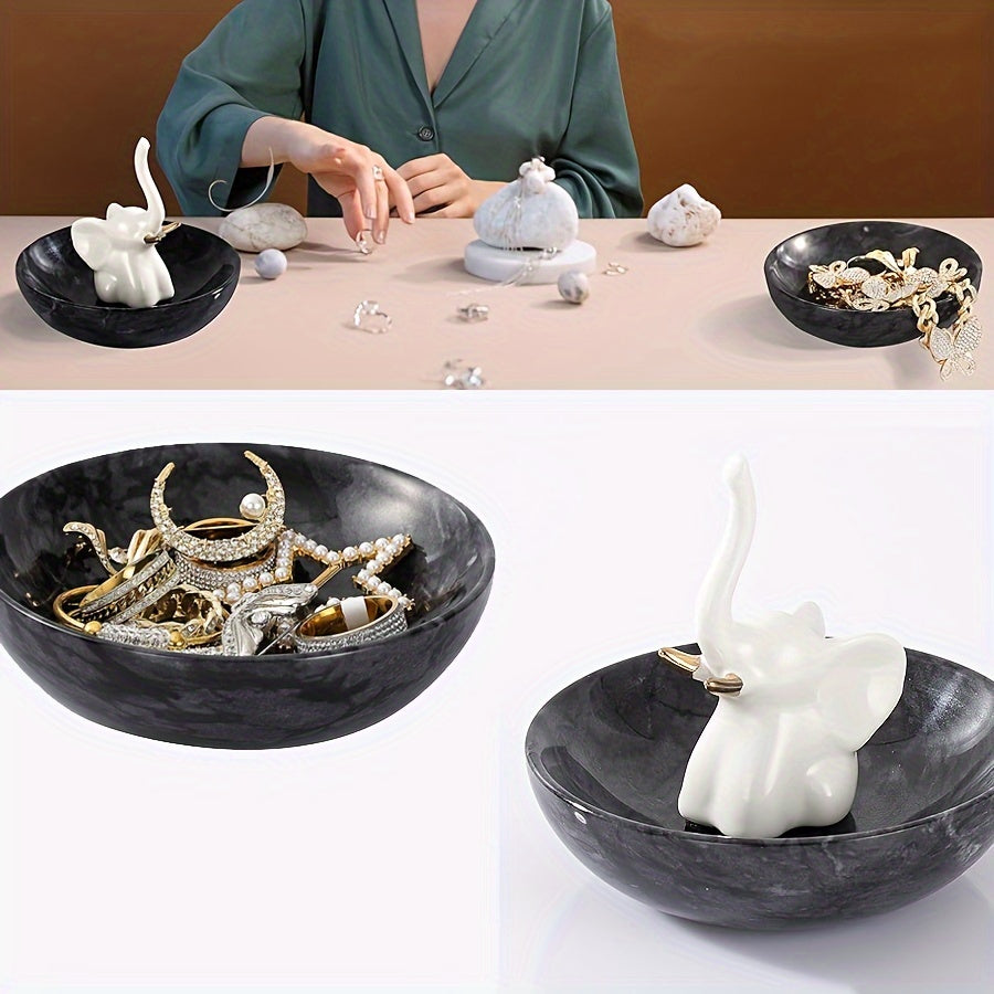Rynx | MarbleServe-Bowl - Elegant Marble Decorative Bowl for Home & Kitchen