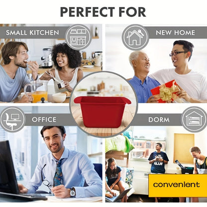Rynx | Quick Mac and Cheese Microwave Cooker – Ready in 5 Minutes, Perfect for Dorms, Small Kitchens and Offices, BPA-Free and Dishwasher Safe