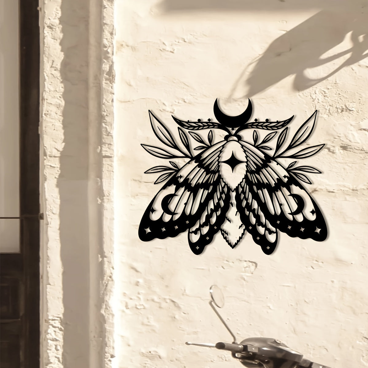 Rynx | LunaMoth - Bohemian Metal Wall Art