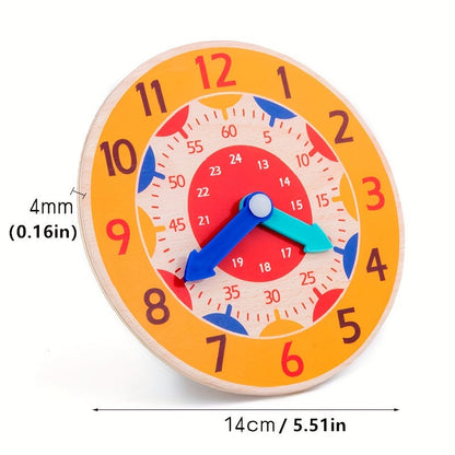 Rynx | Three Educational Clock - Play Clock for Kids to Learn Time, Perfect for Christmas and Halloween Gifts